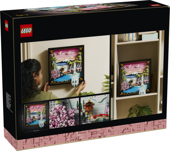 LEGO® - ART - JAPOŃSKI KRAJOBRAZ Z KWITNĄCĄ WIŚNIĄ - 31218 - obrazek 3
